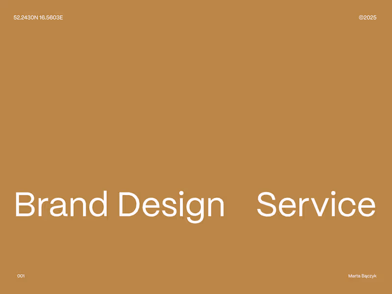 Cover image for Brand Identity & Visual Systems Design