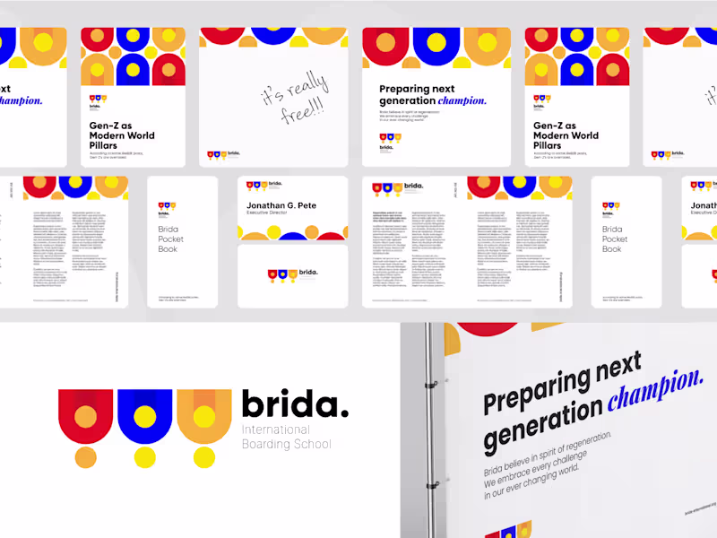 Cover image for Branding for Brida School