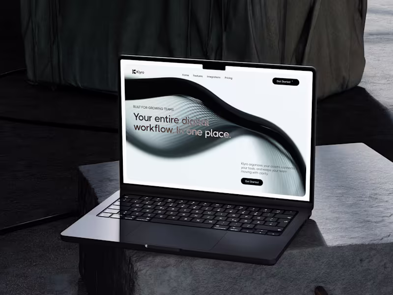 Cover image for Express brand design for Klyro. A digital workflow system bu...