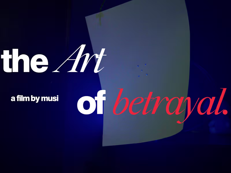 Cover image for The Art Of Betrayal - YouTube