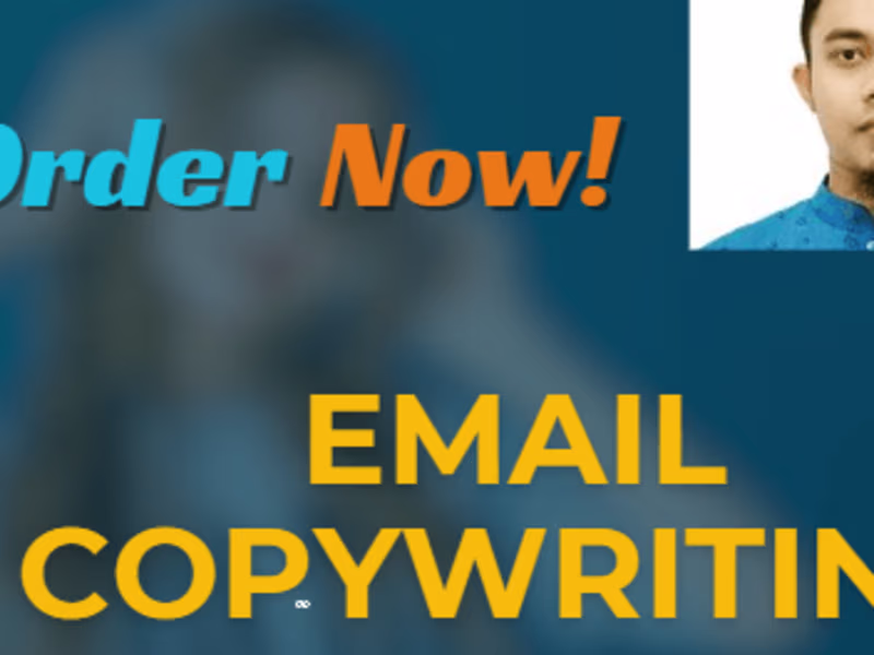 Cover image for I will write you conversion focused different Email sequences