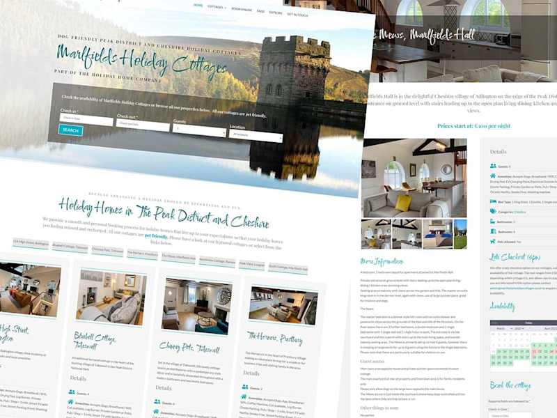 Cover image for Holiday Cottages Online Booking System Implementation