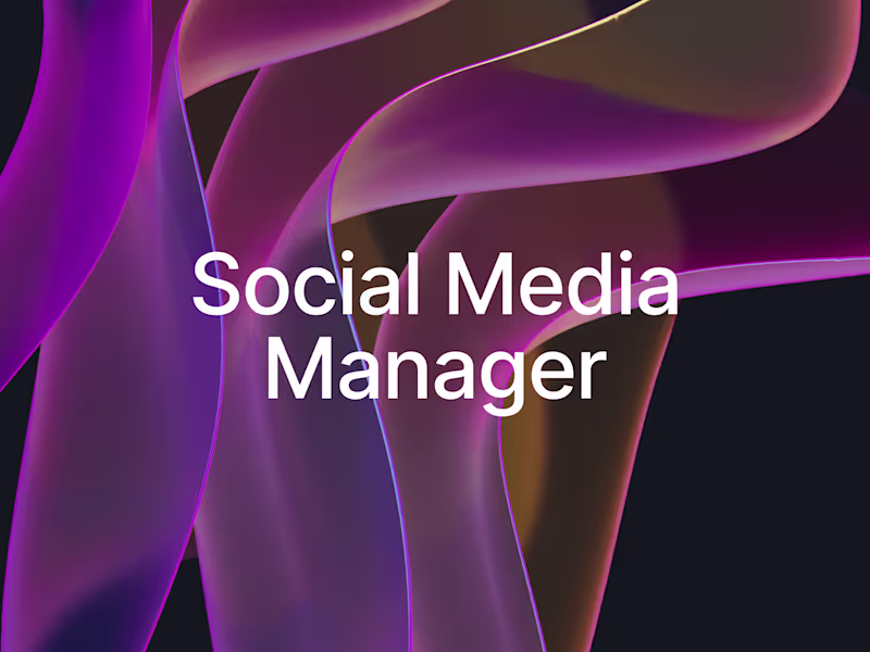 Cover image for Social Media Management