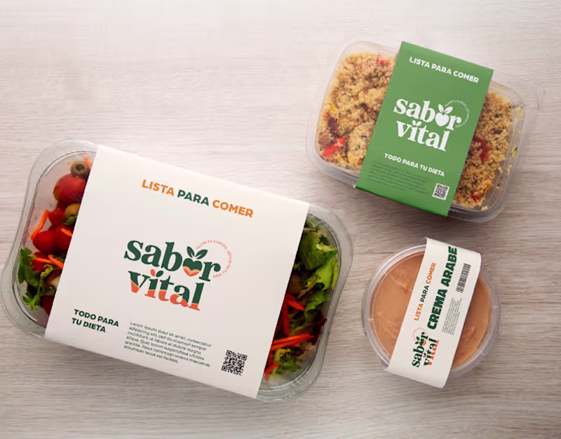 Cover image for SaborVital FAST FOOD FITNESS - Brandboard