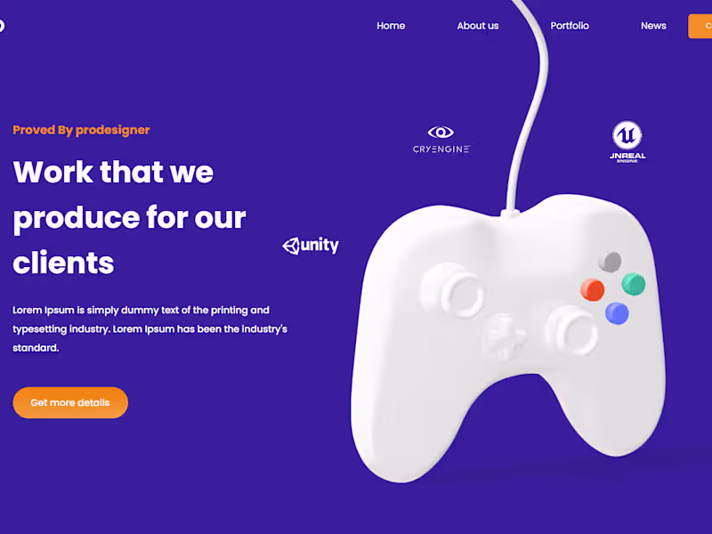 Cover image for Gaming world