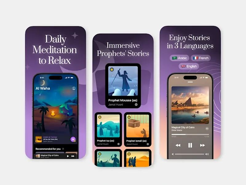 Cover image for Sleep & Meditation App Screenshots