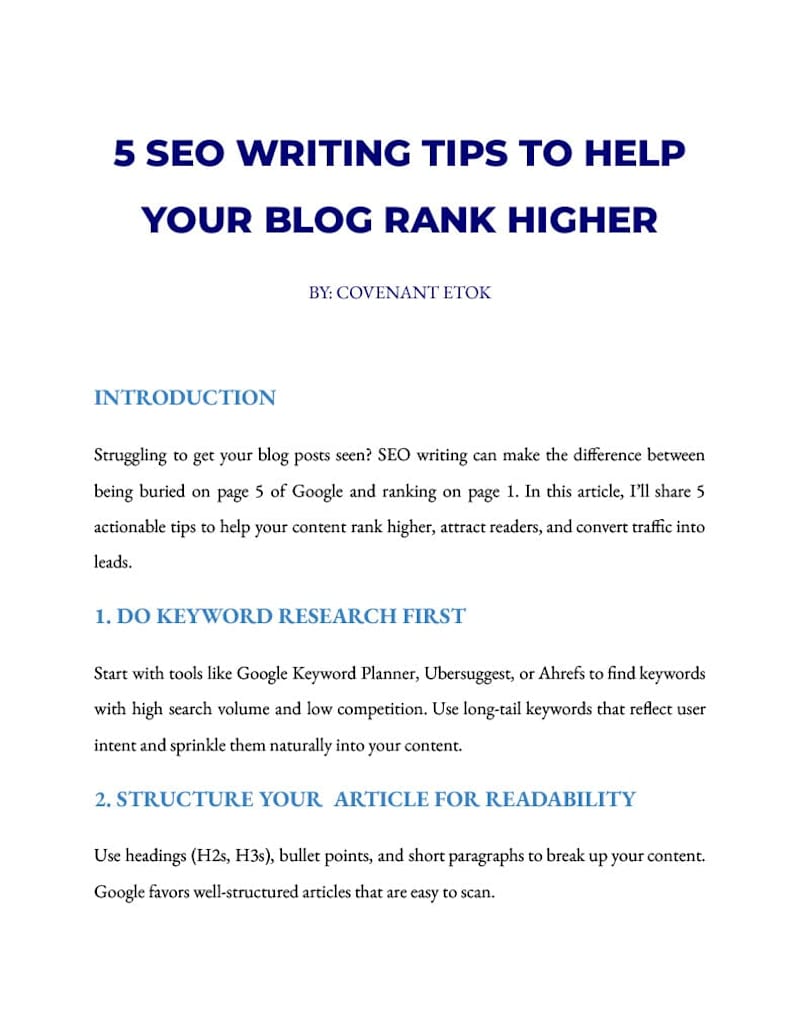 Cover image for Web Content That Works