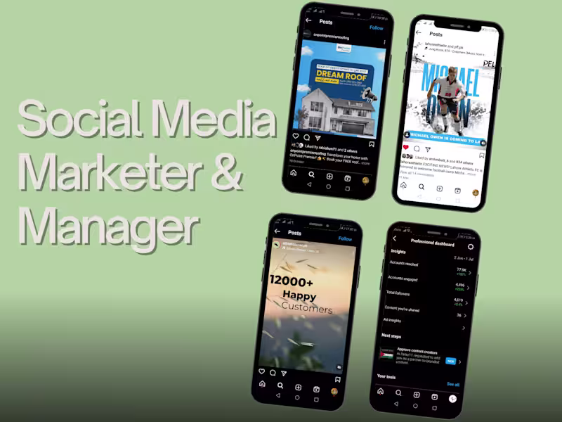 Cover image for Social Media Marketing & Management to Boost Engagement & Growth