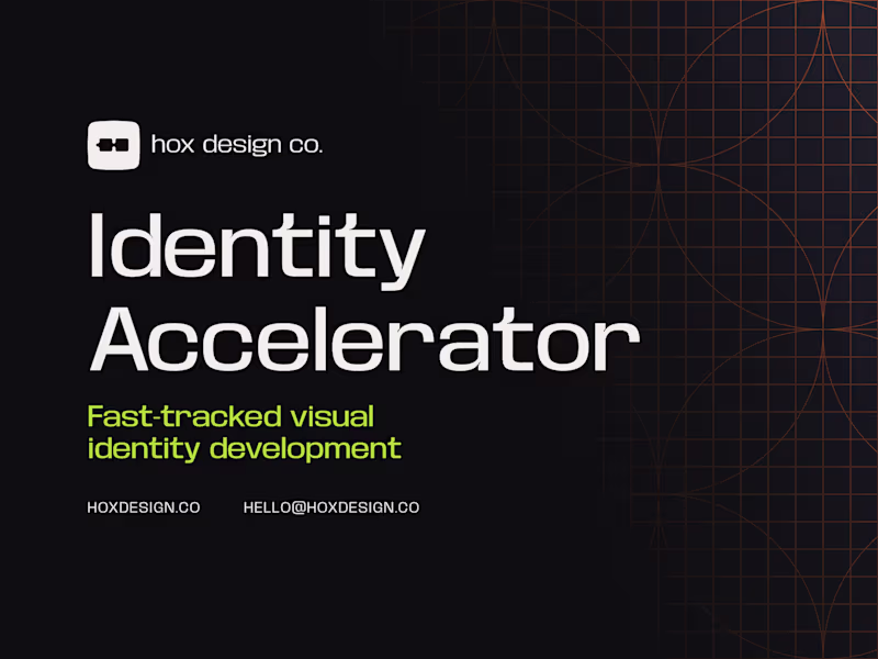 Cover image for Identity Accelerator: Brand Sprint