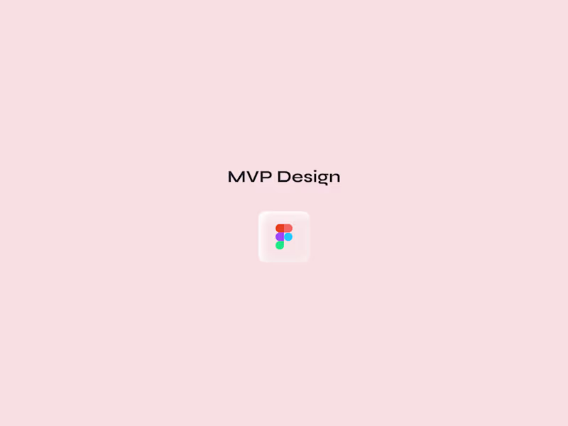 Cover image for Product MVP UI/UX Design for Startups