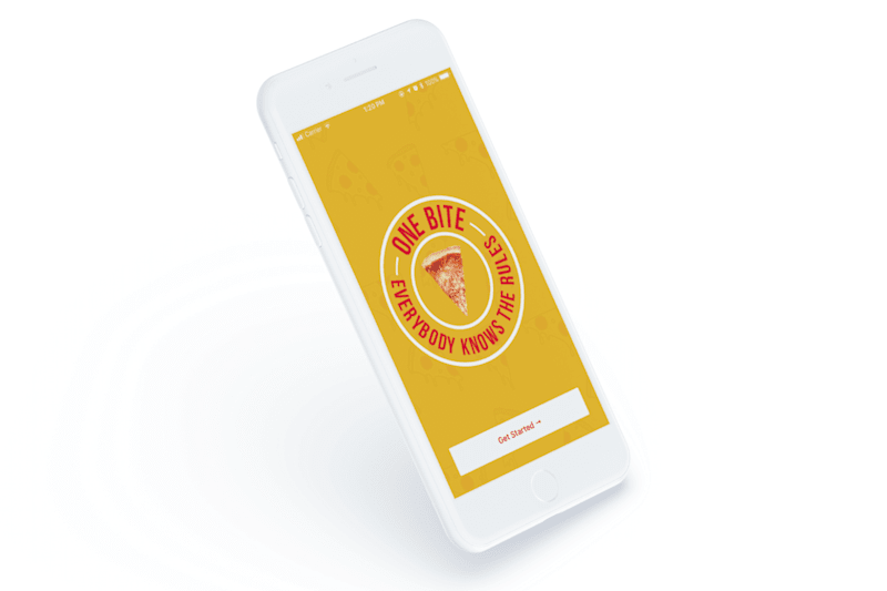 Cover image for One Bite iOS Application