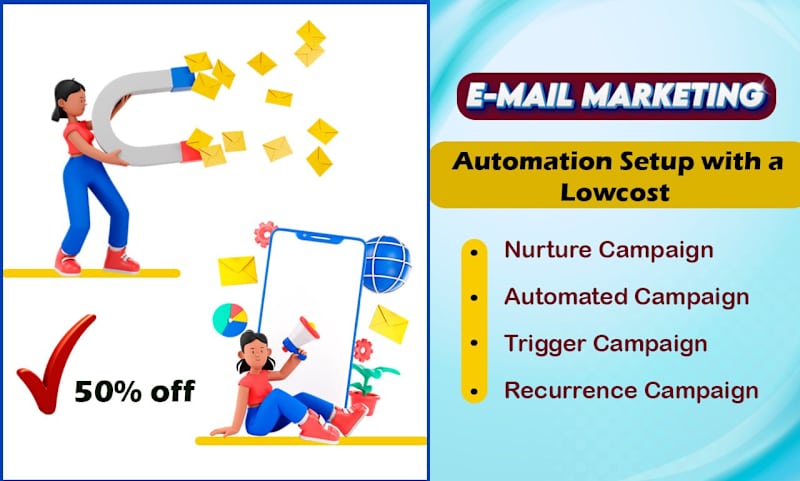 Cover image for Email Automation Setup Start-End with Lowcost