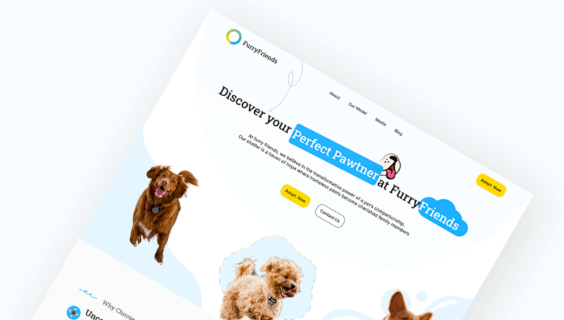 Cover image for FurrryFriends Landing page