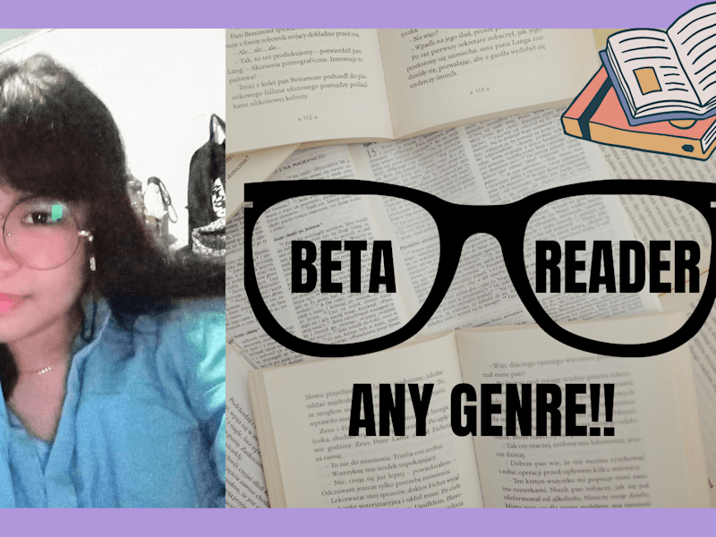 Cover image for Proofread and Beta read your Novels and Text Documents