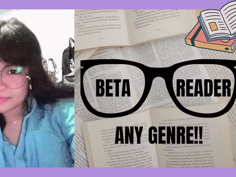 Cover image for Proofread and Beta read your Novels and Text Documents