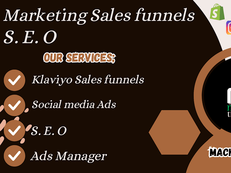 Cover image for Email Marketing, Sales funnels, SEO, Ads Manager
