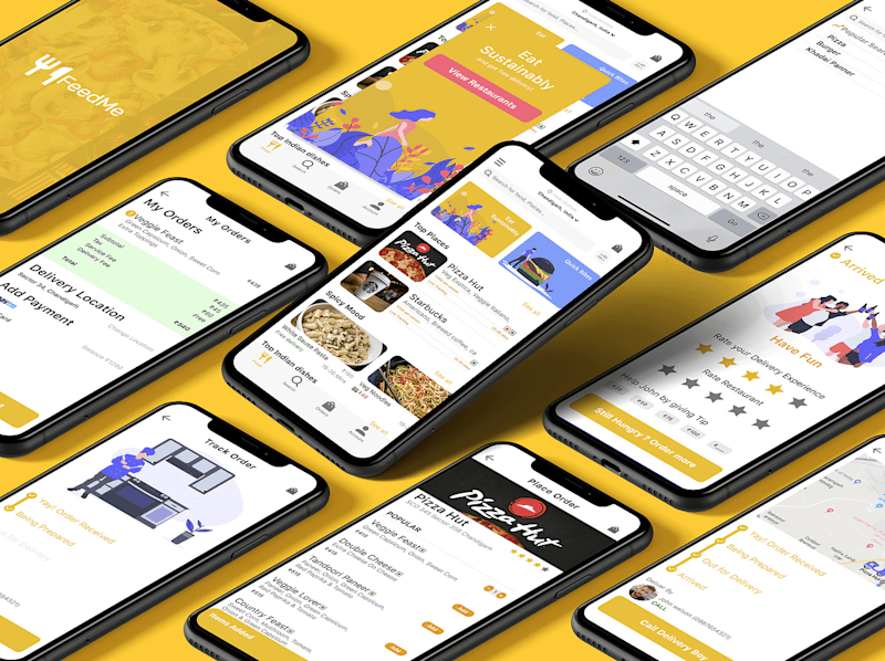 Cover image for Food delivery App (Case Study)