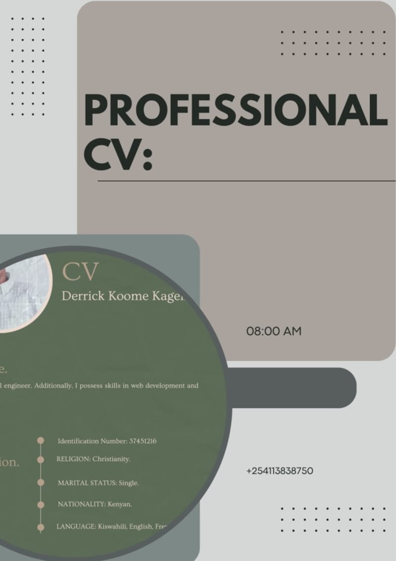 Cover image for I will design a unique CV