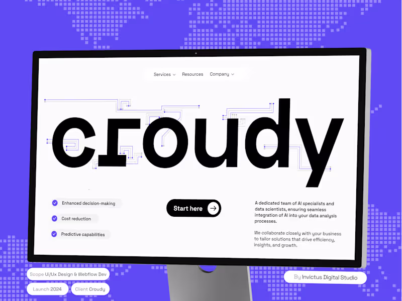 Cover image for Professional Landing page Design & Webflow Development 