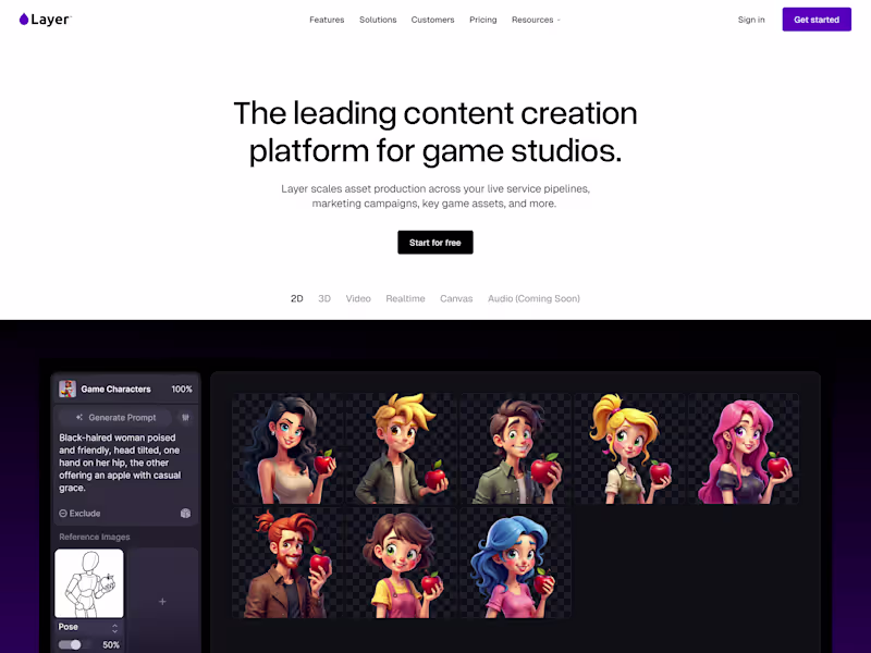 Cover image for Layer AI - Website