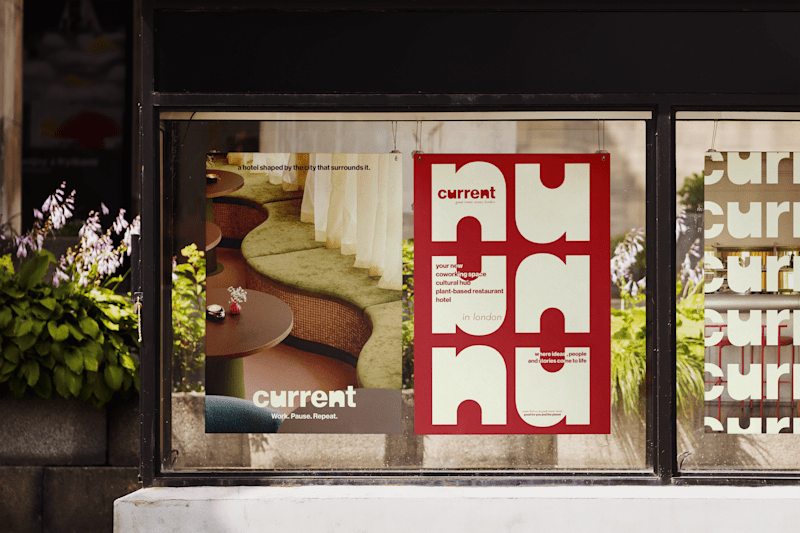 Cover image for Current: Conceptual Hotel Brand Identity