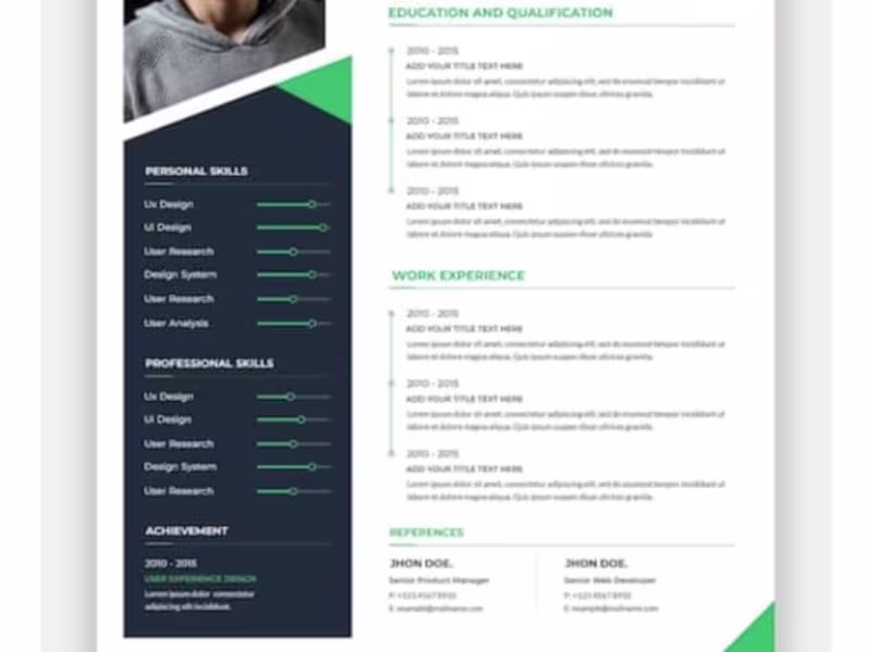 Cover image for RESUME DESIGN