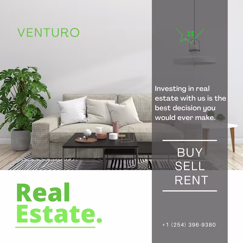 Cover image for Marketing Flyer Design for Venturo Investors