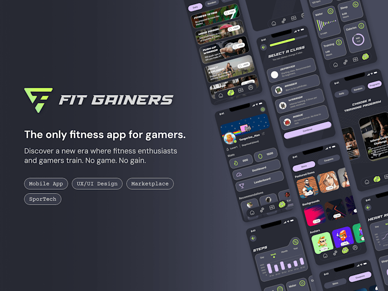 Cover image for Mobile App Design & Development - Fit Gainer