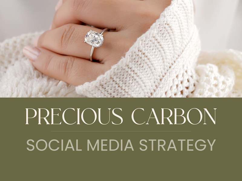 Cover image for Lab-Grown Diamond Jewellery Brand Social Media Strategy