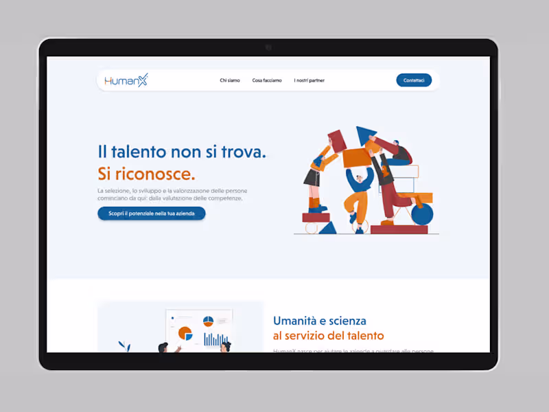 Cover image for Website for HR and consultation