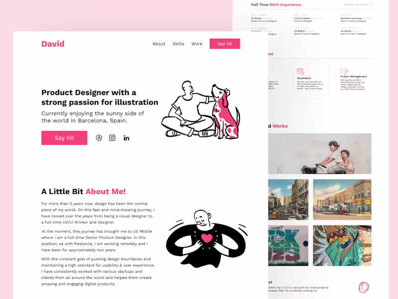 Cover image for Portfolio Website Design