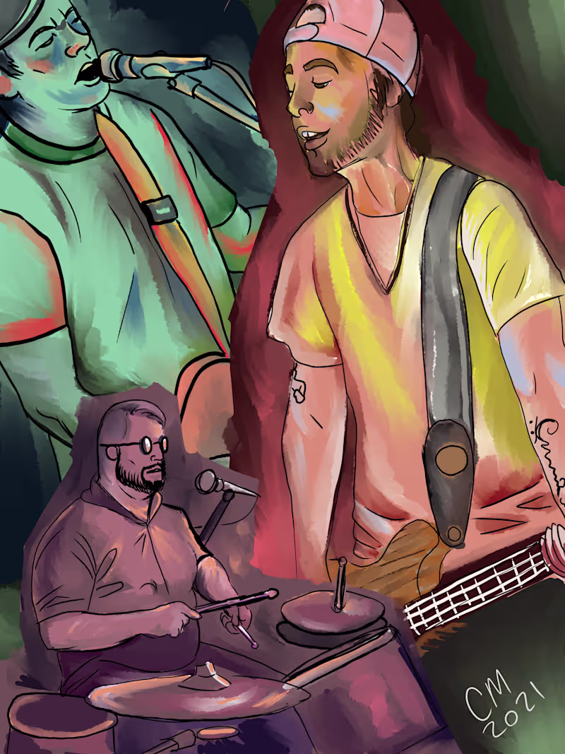 Cover image for Little Dolls band poster 