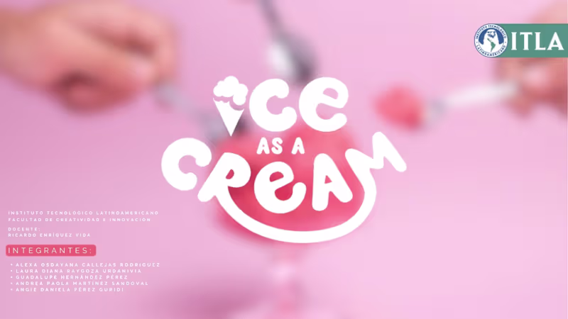 Cover image for Ice as a Cream From visual identity to UIUX 