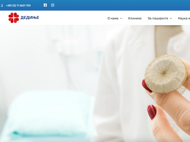 Cover image for Custom Website for Cardiovascular Institute
