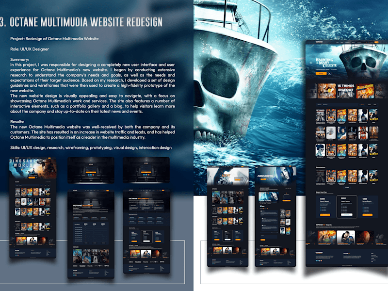 Cover image for Octane Multimedia Website redesign