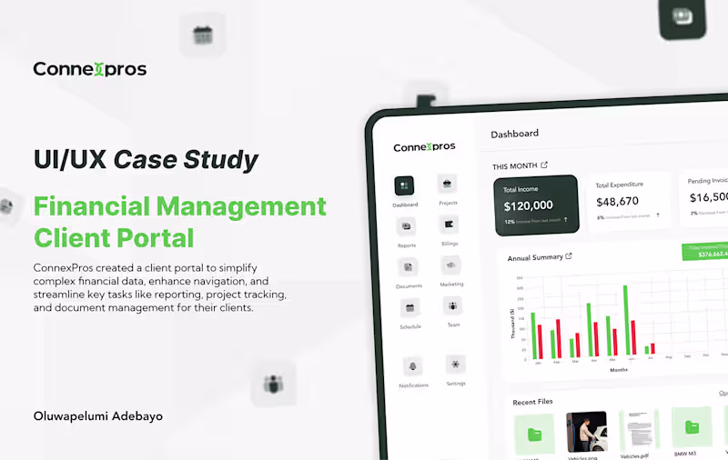Cover image for Financial Management Portal