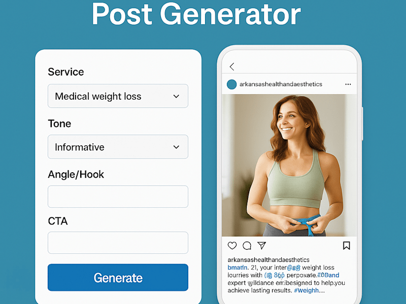 Cover image for 1-Click IG Post Streamlit App Development