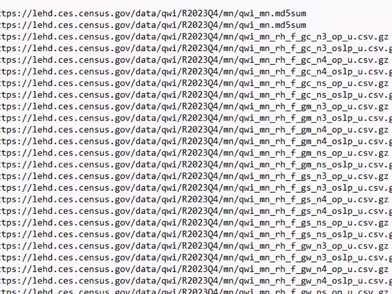 Cover image for Download publicly available dataset
