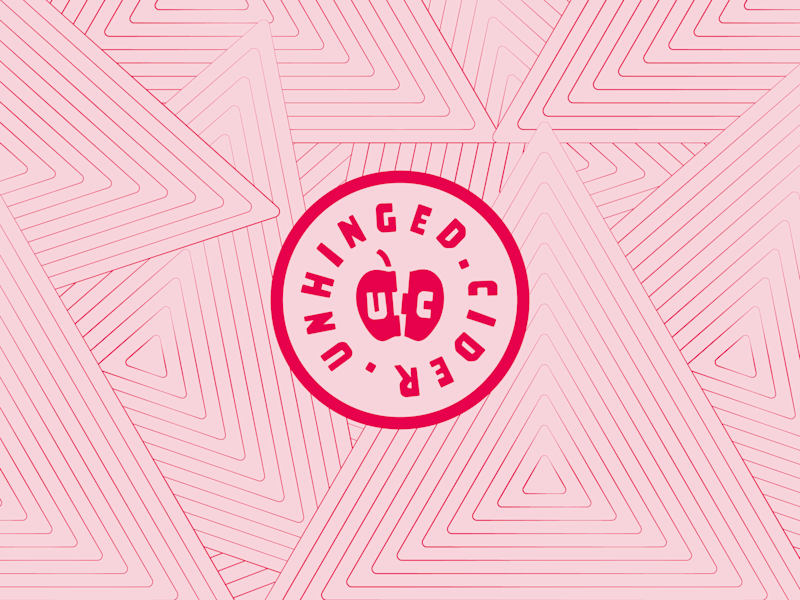 Cover image for Unhinged Cider // Brand Identity