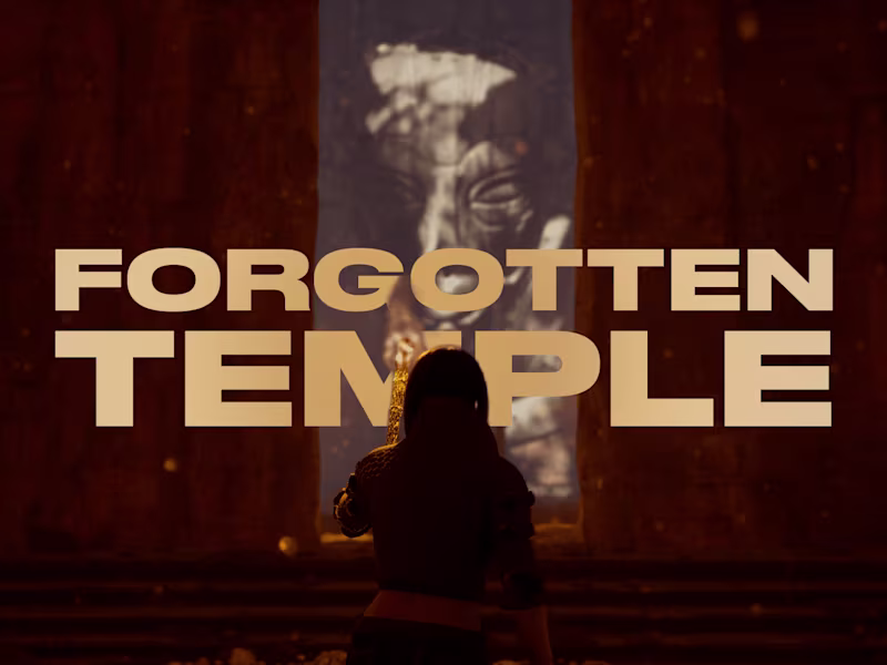 Cover image for Forgotten Temple - Unreal Engine Cinematic
