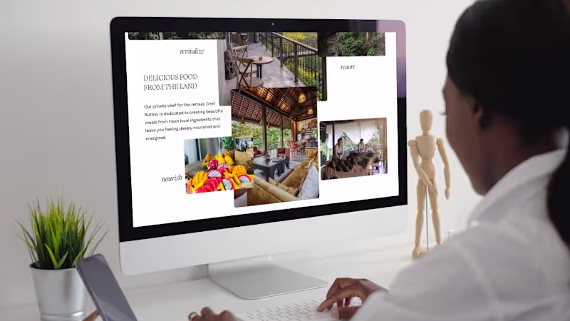 Cover image for Squarespace Website Design & Retreat Page