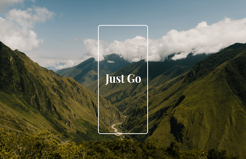 Cover image for Just Go - Travel app