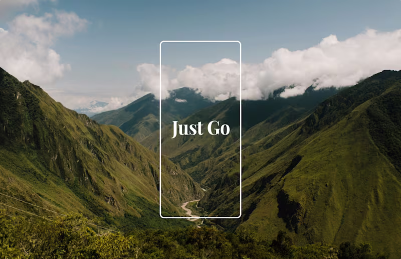 Cover image for Just Go - Travel app
