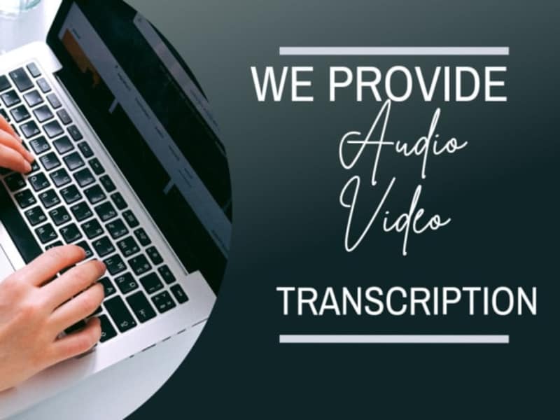 Cover image for I can video transcription and will like video. 