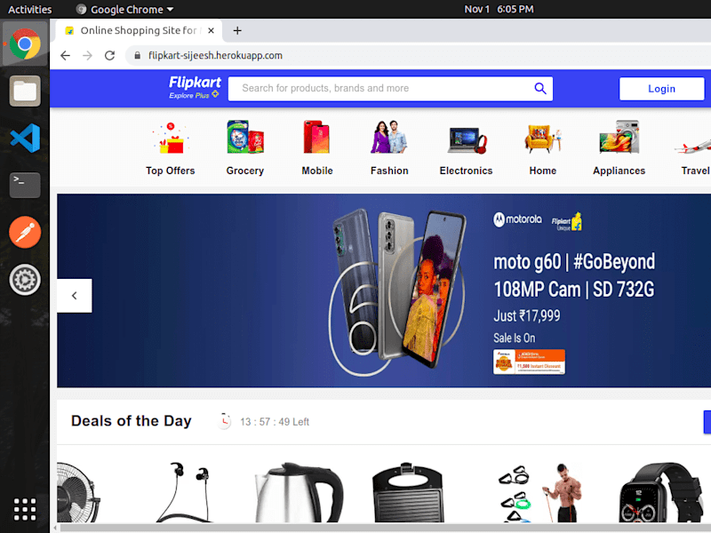 Cover image for I made a clone of Flipkart 