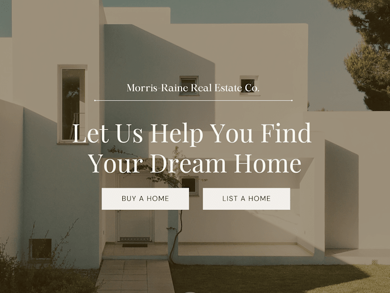Cover image for Morris Raine
Real Estate Website