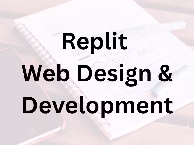 Cover image for Replit Web Design & Development