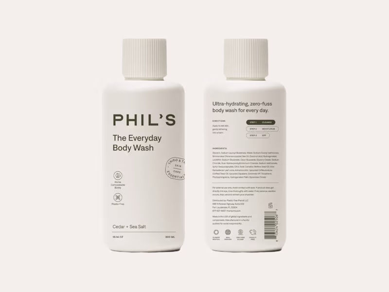 Cover image for Phil's Skincare Branding, Packaging, and Website Design
