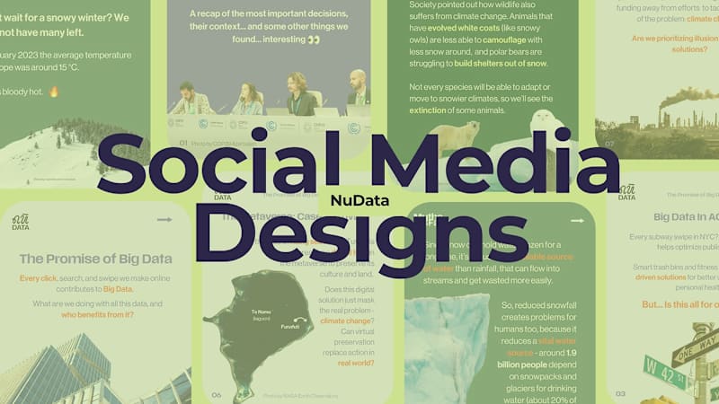 Cover image for NuData Social Media Designs