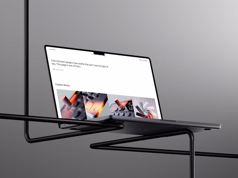 Cover image for UI design for a portfolio/agency/ website I am building with...